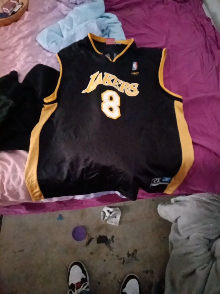 Kobe Jersys Reebok #8 Throwback
