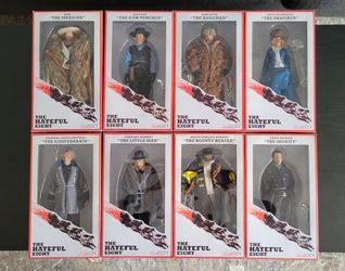 Neca – The Hateful Eight Clothed 8″ Action Figure Set (8 figures)