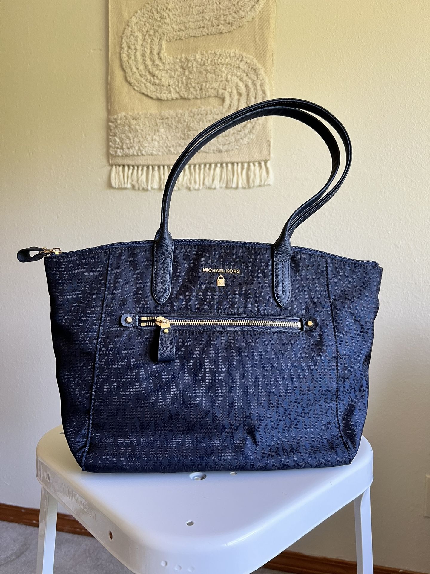 Michael Kors Nylon Kelsey Tote Purse