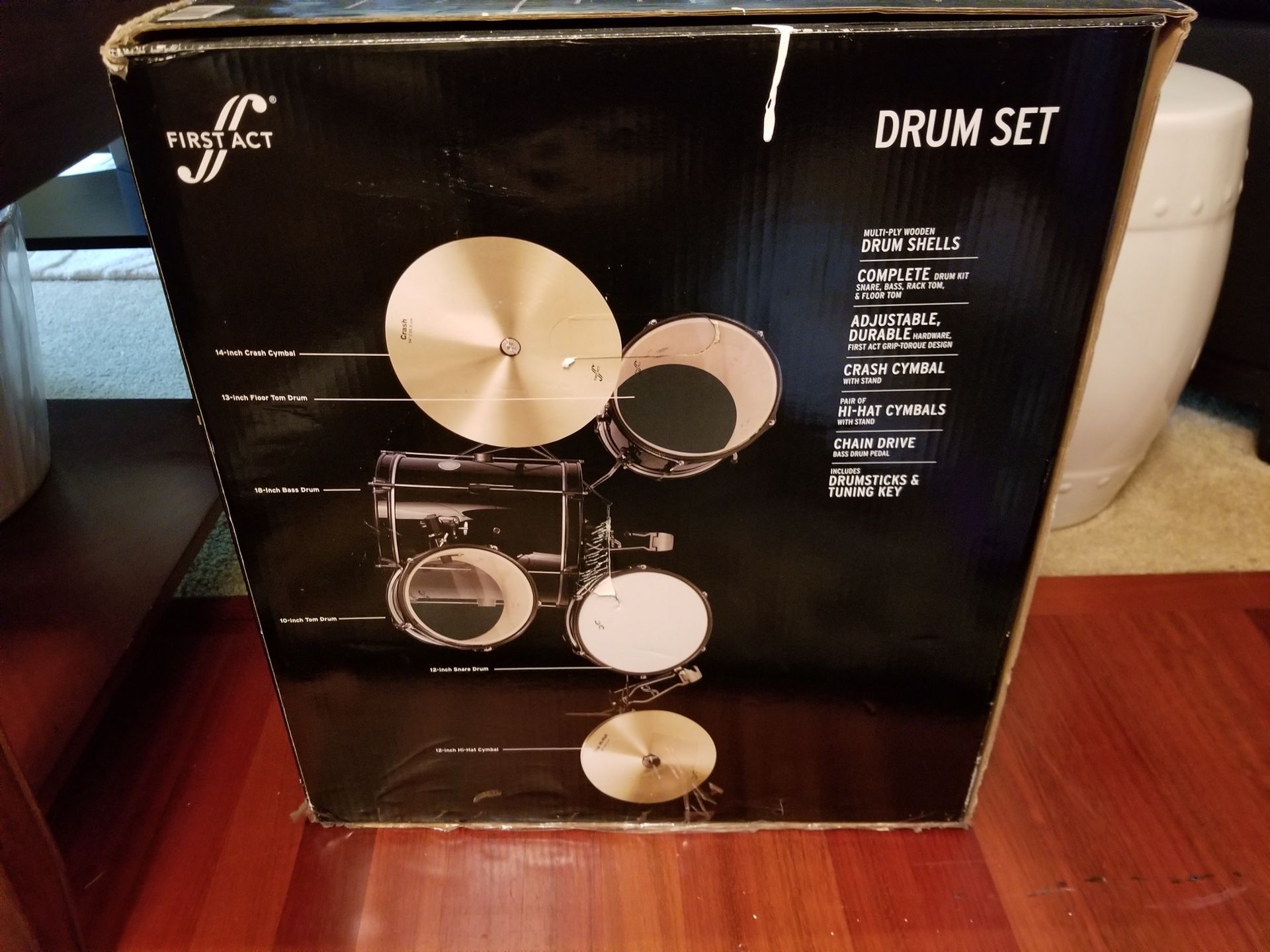 **New** First Act Drum Set in box!