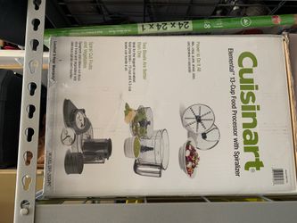 Brand new in box, never opened food processor with spiralizer