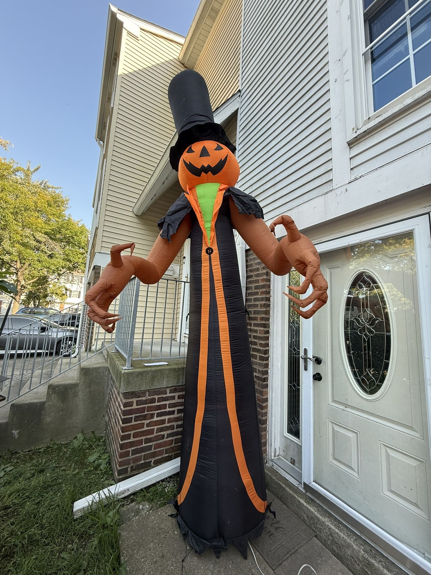 Inflatable Giant Pumpkin Man 12ft