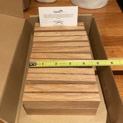 Place Card Holder - Natural Oak Wood