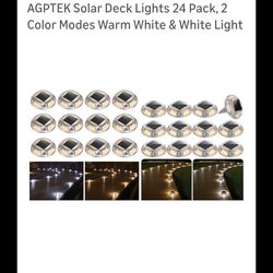 New Agptek 24 Count Driveway Lights