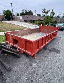 Save Instantly on Concrete, Dirt, Brick & Stone Cleanup -  10 Yard Lowboy Heavy Debris Special 