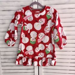 Toddler Snowman Pajamas, 4T