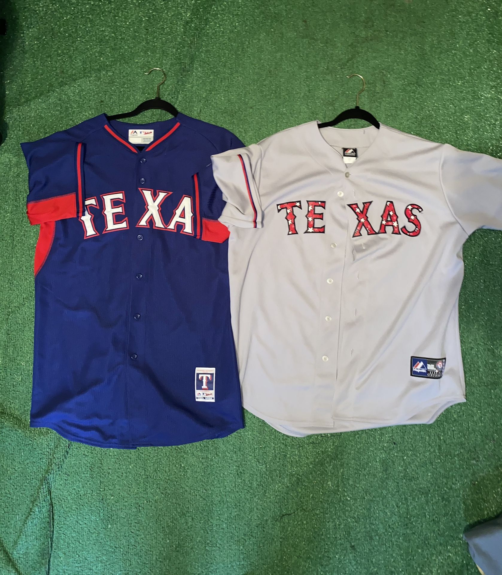 Majestic Texas Rangers Baseball MLB jersey