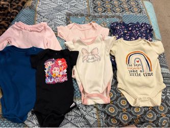 Baby Girl Onesie Lot – 0-3 Months & 3 Months – 14 Pieces