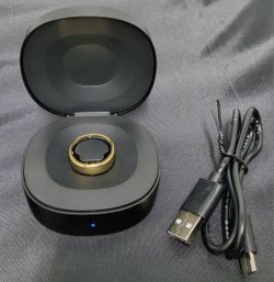 Excellent Condition! RingConn Gen 2 Gold (Size 7) Ultra-Thin Smart Ring With Sleep Apnea Monitoring.