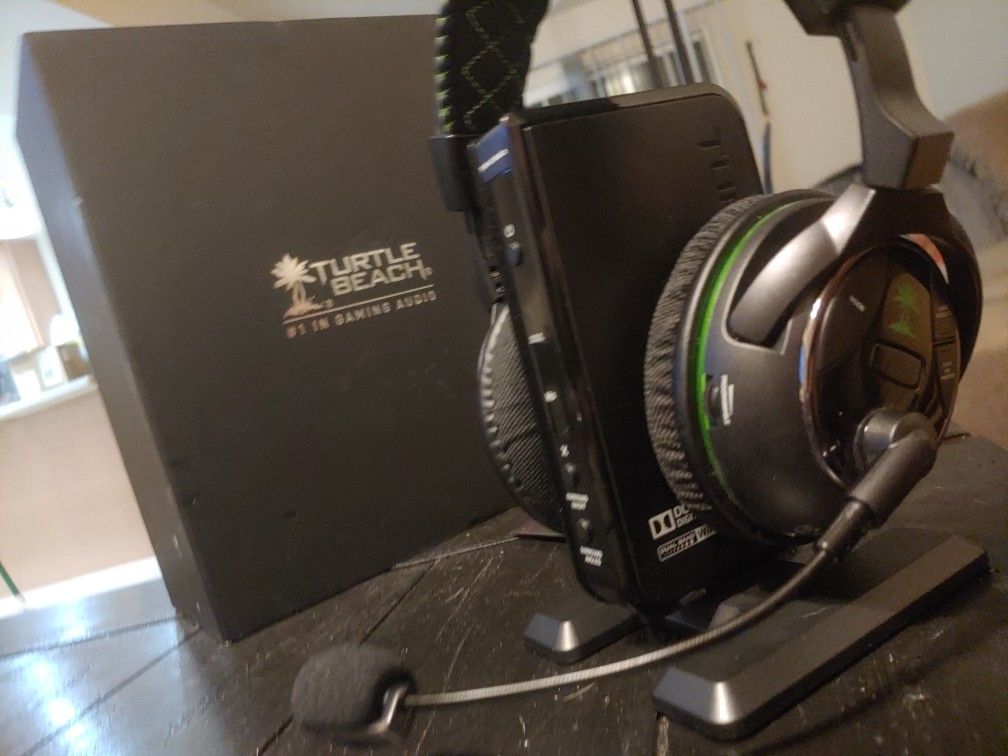 Wireless turtlebeach headset