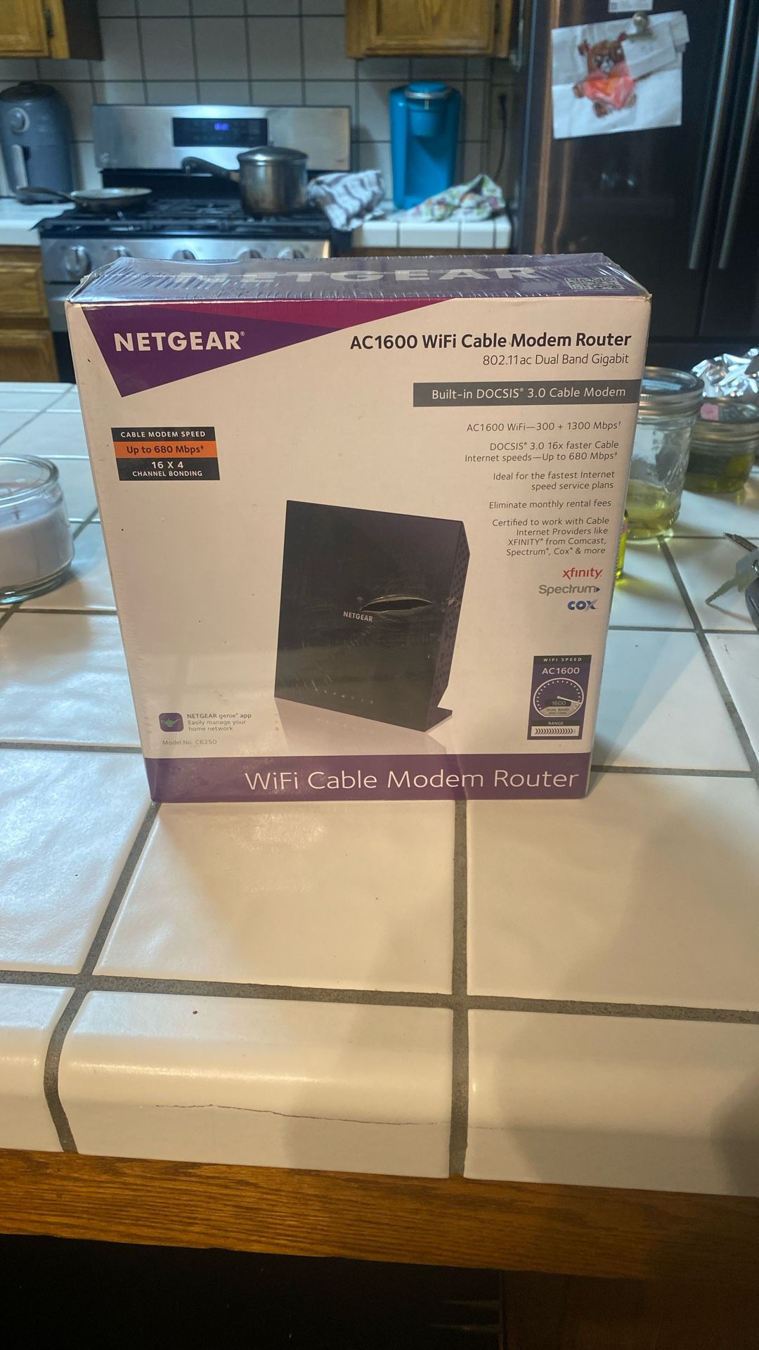 NETGEAR WIFI CABLE MODEM ROUTER