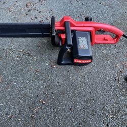 Craftsman Electric Chainsaw 