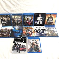 Mostly Brand New Box Office Smash Hiit Blu-Ray Dvd Movies. Total of 12.