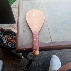 Thick Wooden Paddle 