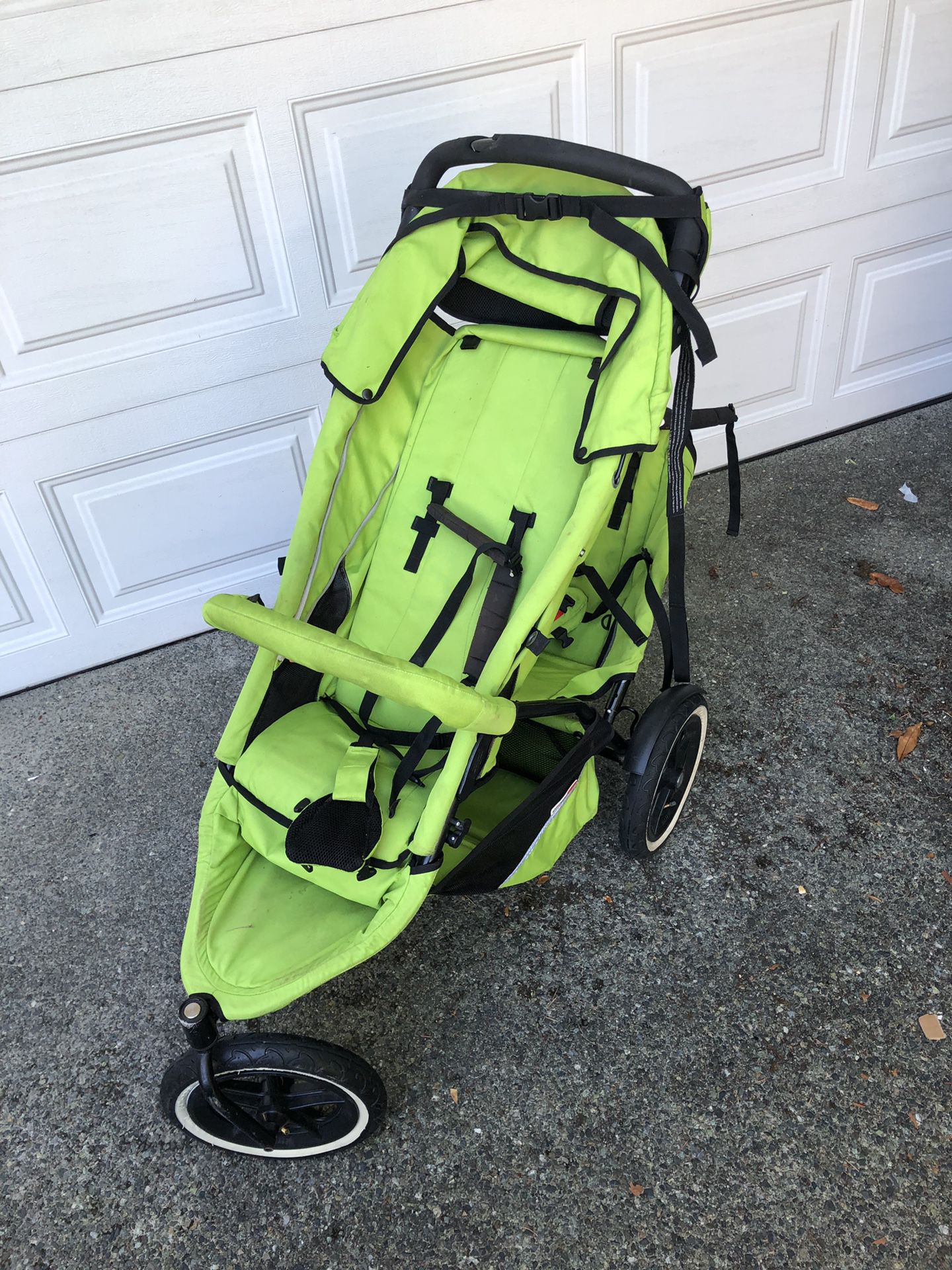 Phil and Ted’s Sport Double Jogging Stroller with Rain Cover and Utility Bag