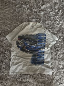 Vintage NASCAR Kasey Kahne Farmers Racing T-shirt from the 2000s. Tagged Large