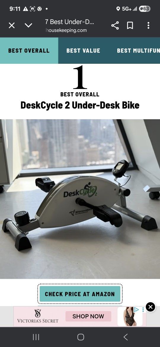 Desk Cycle in MInt Condition