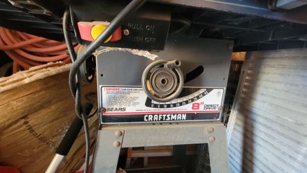 Craftsman table saw for sale