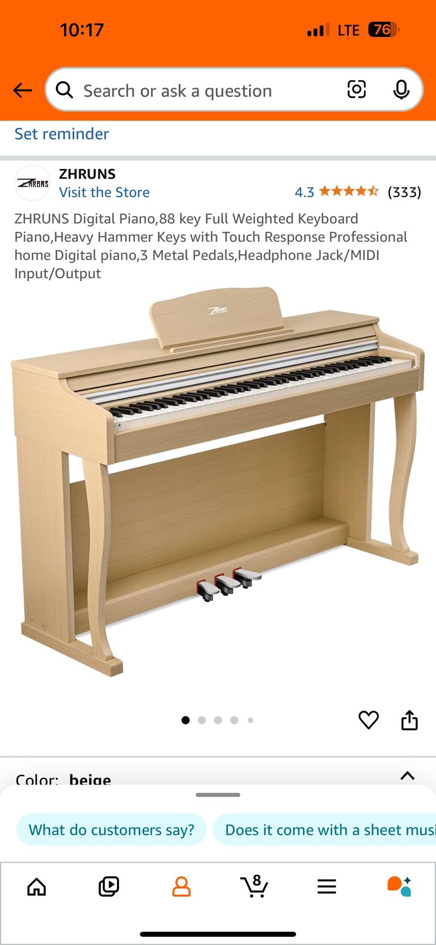 Digital piano