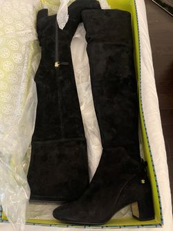 Tory Burch Knee High Suede Boot