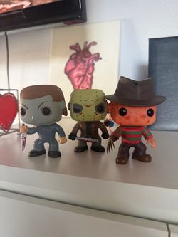Horror Icons Funko Pop Figures Set of 3