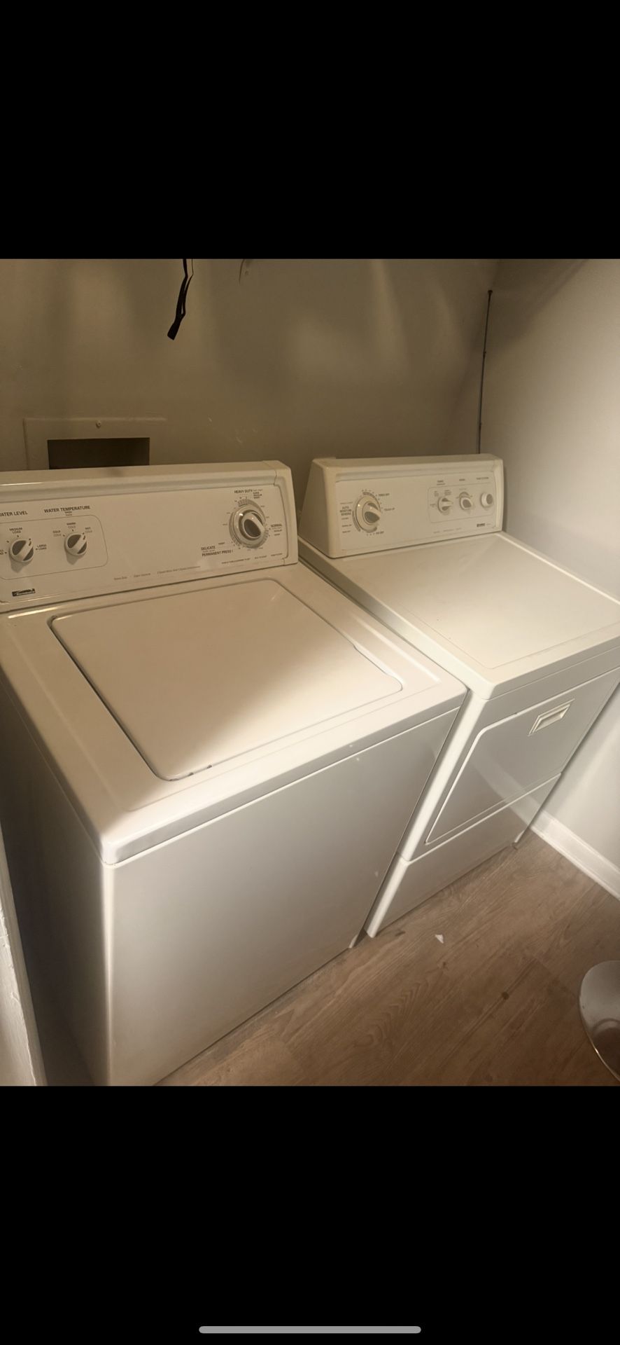 Washer and Dryer