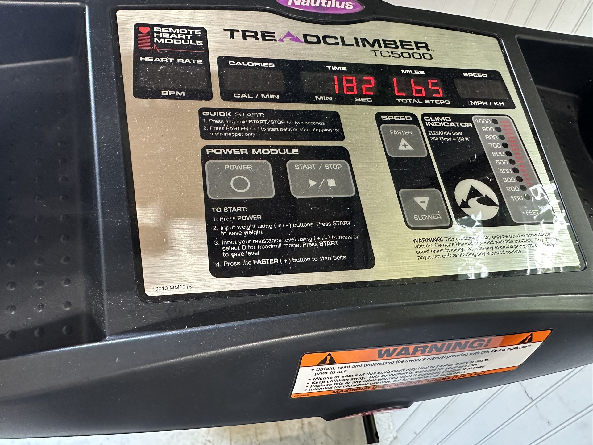 TREAD CLIMBER TC 5000