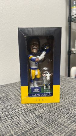 Aaron Donald Rams GOAT Bobblehead