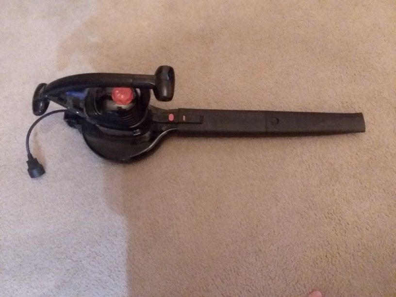 Black And Decker Electric Leaf Blower