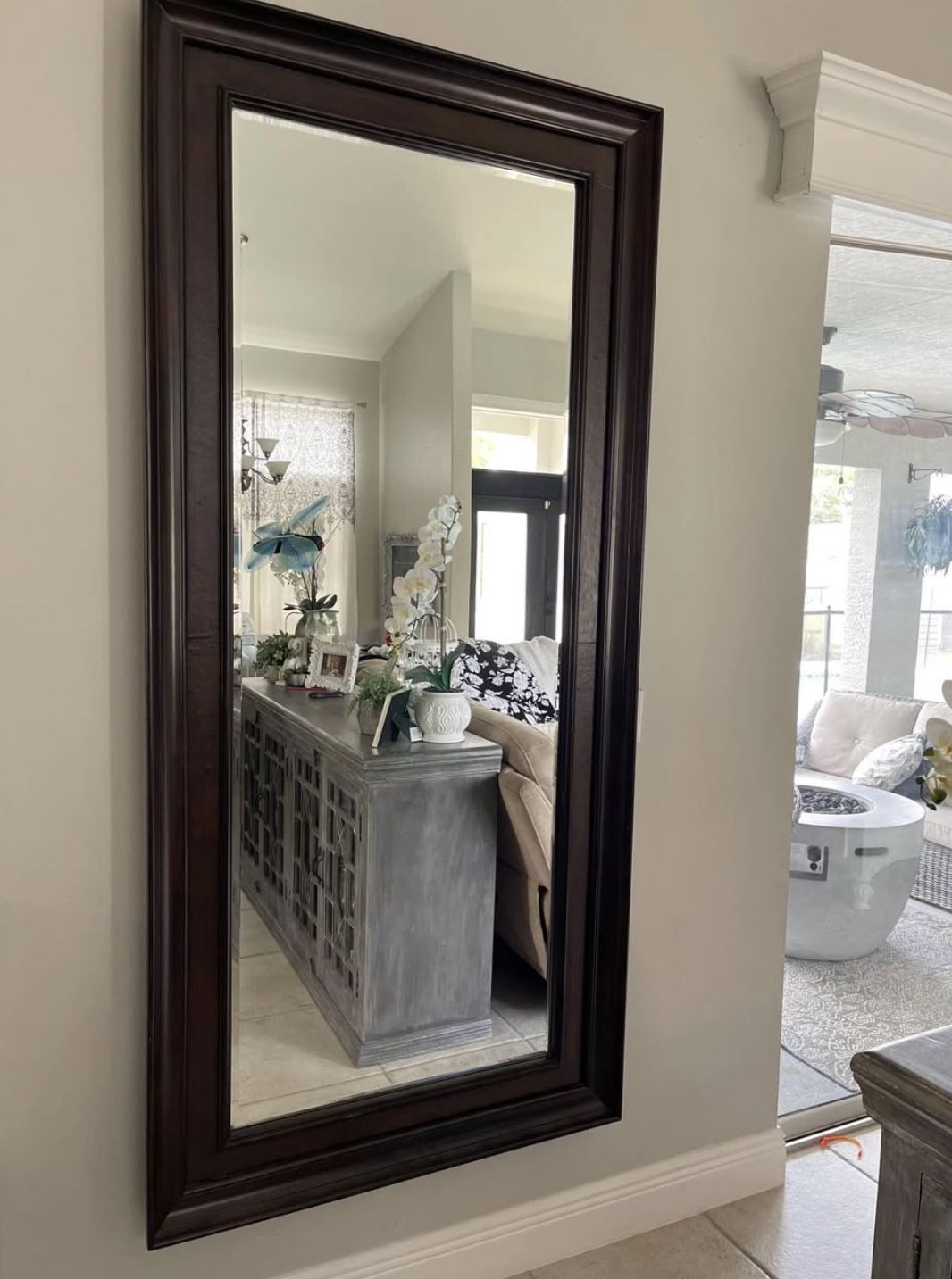 Beautiful Large ZGallerie Mirror 79.5”x37.5”
