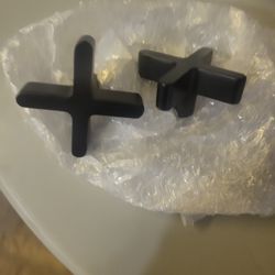 Black Shower Handles