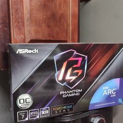 **LIKE NEW ASROCK INTEL A770 HIGH END RAY TRACING GAMING  GRAPHICS CARD
