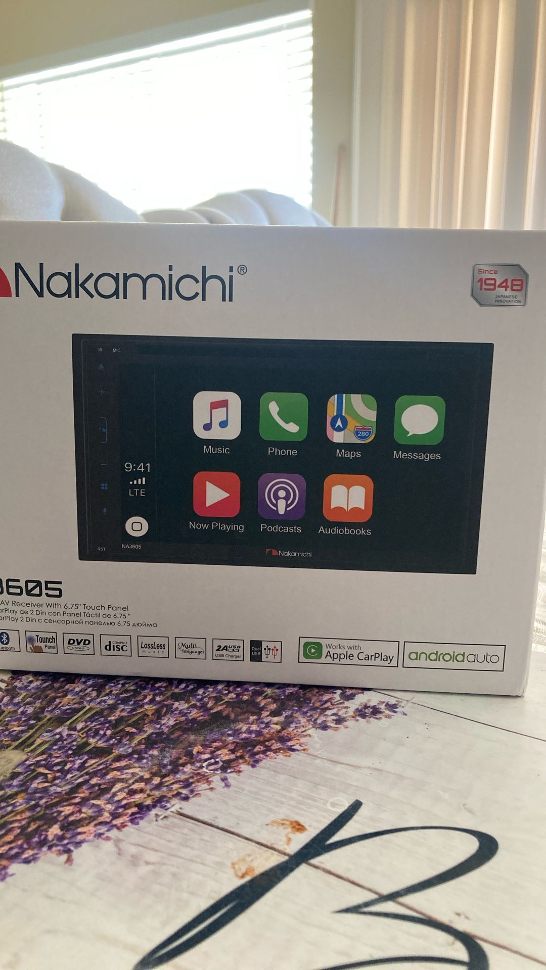 Nakanichi Double Din , DVD , Apple CarPlay And Android