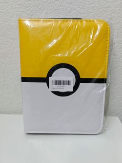 Card Binder 4 Pocket, Trading Card Holder Fits 400 Cards With 50 Removable Sleeves, Portable Collection Card Album, Game Card Case book With Zipper