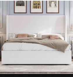 Queen size storage bed
