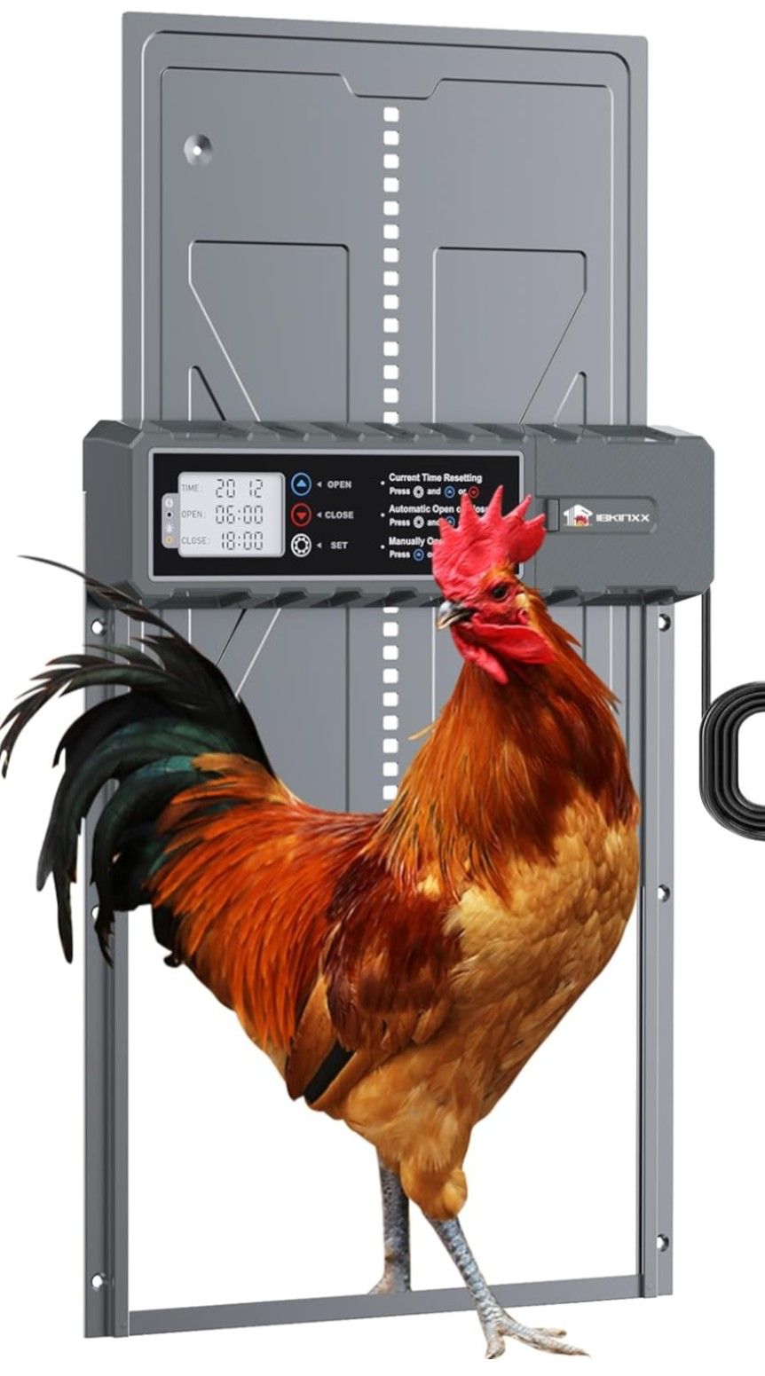 IBKINXX Automatic Chicken Coop Door