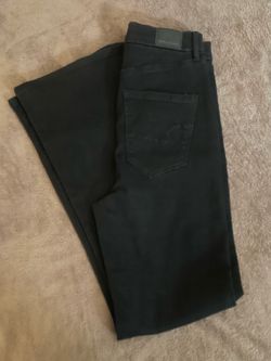 Black American Eagle Bell Bottom Jeans