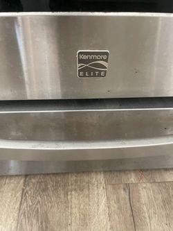 FREE 30” duel fuel Kenmore Elite range