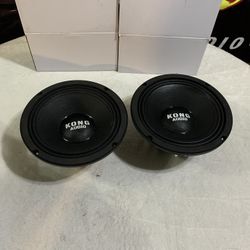Brand New Pair 8” Kong Audio Neodymium Midrange Speakers   $150 Per Pair 