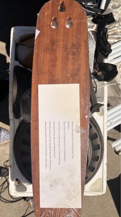 Ceiling Fan Blade with Wood Finish