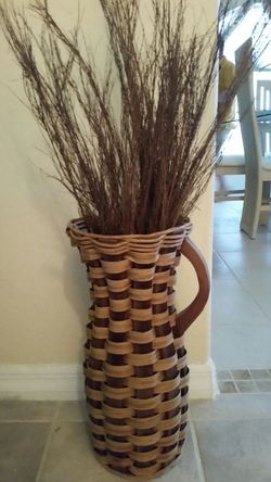 Beautiful Wicker Vase