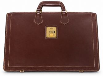 Korchmar Leather Attorney Briefcase 18in – As-Is