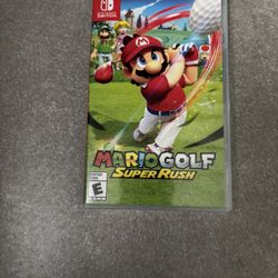 Mario golf Super Rush Nintendo Switch Game