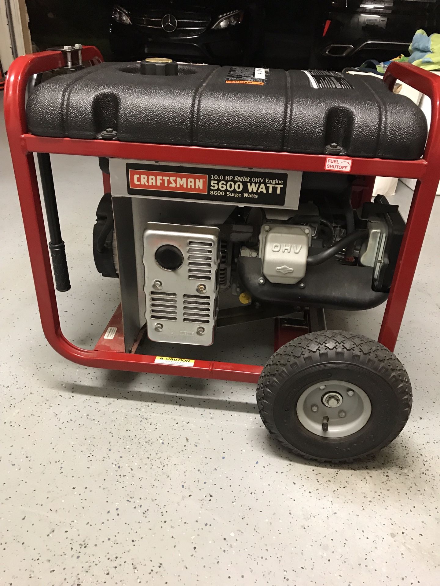 Craftsman 5600 Watt Generator Carburetor