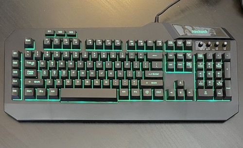 Blackweb RGB Gaming Keyboard – LED Backlit for Sale in Fresno, CA - OfferUp