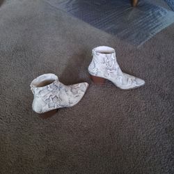 Low Bootie Snakeskin Stilo Boots