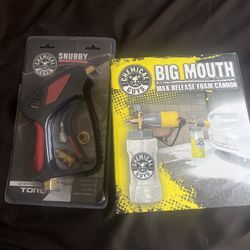 Snubby Foam Cannon Gun With The Foam Cannon
