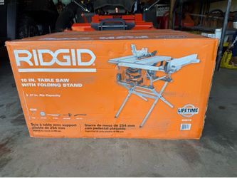 Ridgid 10” Table Saw