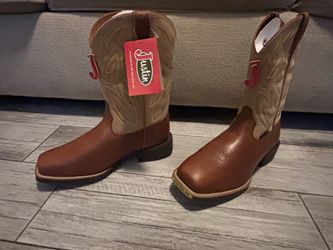 Justin steel tow boots 10.5 wide for men