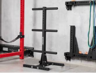Rogue vertical weight plate tree storage